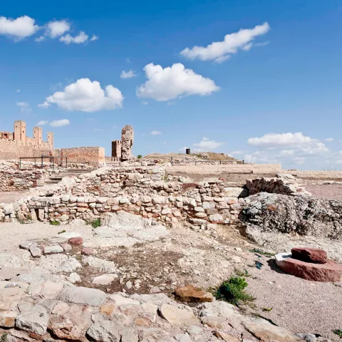 Yacimiento medieval del Paro de los Judíos y Castillo de Molina de Aragón