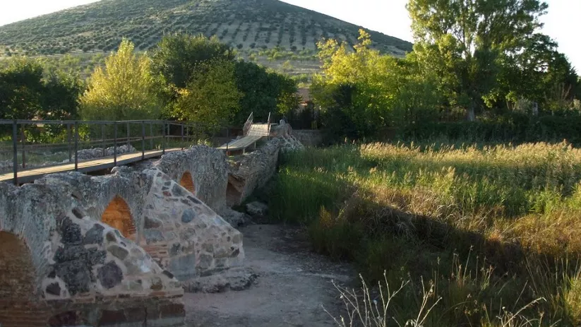 Imagen del molino sin agua