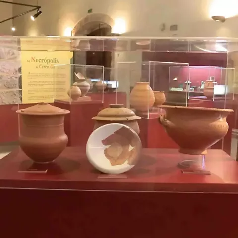 Fondos expuestos en el Museo Arqueológico de Iniesta