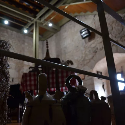 Algunos de los fondos del Museo Etnográfico de San Clemente