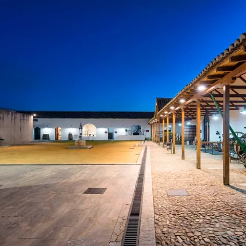 Patio del Museo del Vino de Valdepeñas