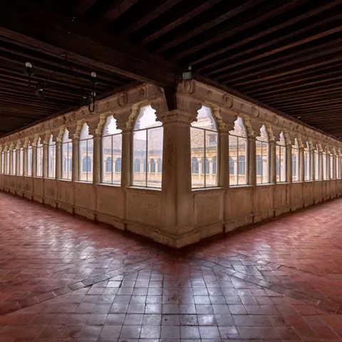 Claustro del convento de Santo Domingo de Guzmán en Ocaña