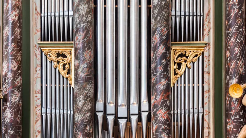Órgano de la iglesia de Santa Quiteria de Elche de la Sierra