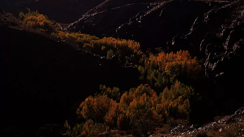 Imagen del barranco del rio dulce