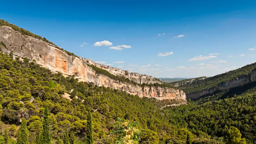 Vista del estrecho de Priego