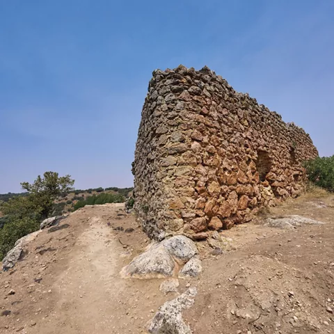 Vista de Rochafrida, en Beteta, provincia de Cuenca