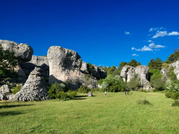 Imagen de paisaje pétreo en Las Majadas