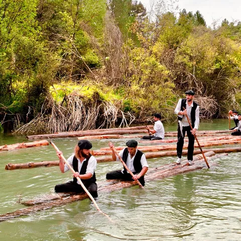 Mapa de Castilla-La Mancha mostrando destacada la provincia de Ruta de cine historico
