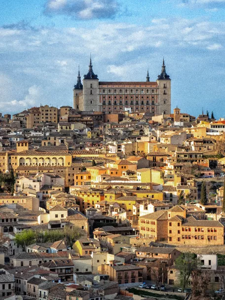 Imagen vista de la ciudad desde arriba