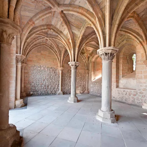 Sala capitular del Monasterio de Monsalud, Córcoles