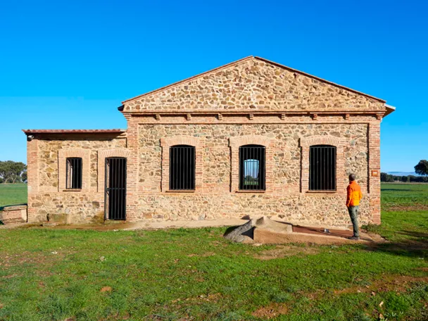 Edificaciones del Campo de Aviación de Saceruela