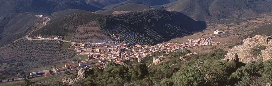 Imagen aérea de Solana desde lejos