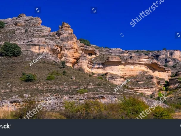 Monumento Natural Sierra de Pela y Laguna de Somolinos, Somolinos, Guadalajara, Castilla La Mancha, España, Europa