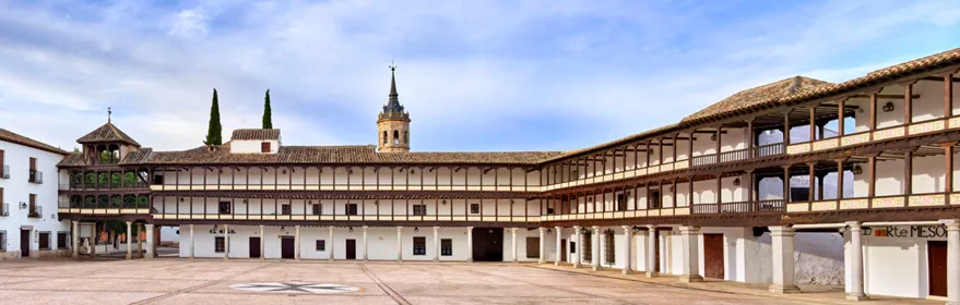 Vista general de la Plaza Mayor de Tembleque