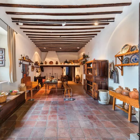 Cocina de la Casa Museo de Dulcinea