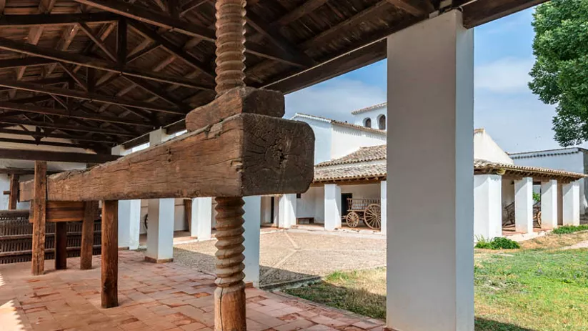 Patio de la Casa Museo de Dulcinea