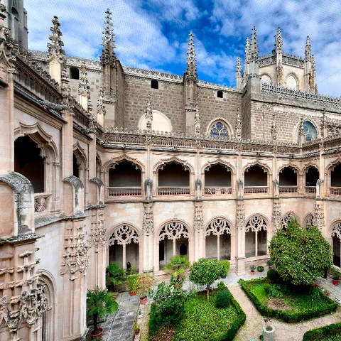Mapa de Castilla-La Mancha mostrando destacada la provincia de Toledo