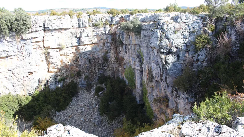 Torca de las Cabras en Lagunaseca