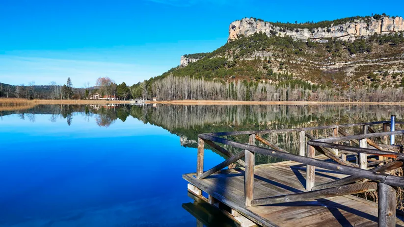 Pasarela de la Laguna de Uña