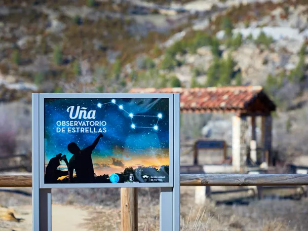 Observatorio de estrellas en la Laguna de Uña