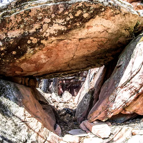 Paisaje del yacimiento de Villar del Humo