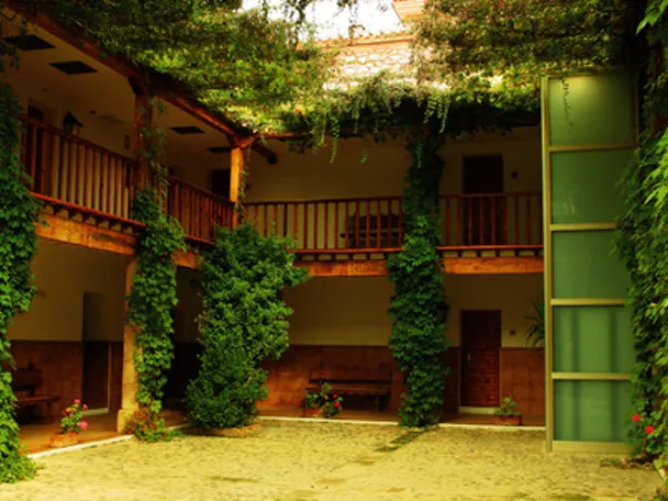 Imagen del interior del balneario Baños de la Concepción