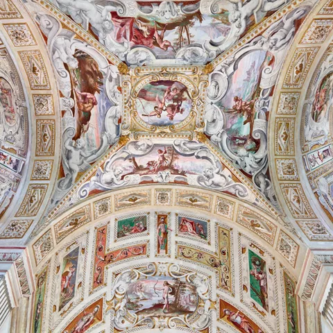 Frescos del Palacio del Marqués de Santa Cruz, Viso del Marqués