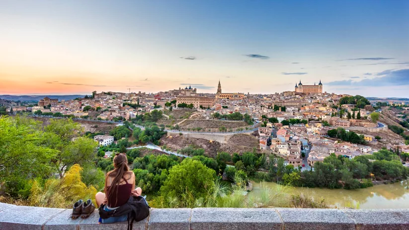 Vistas a toledo desde el Valle