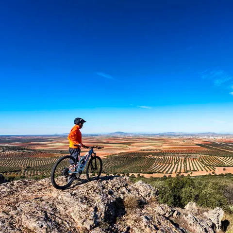Vistas desde la crestería molinera de Los Yébenes