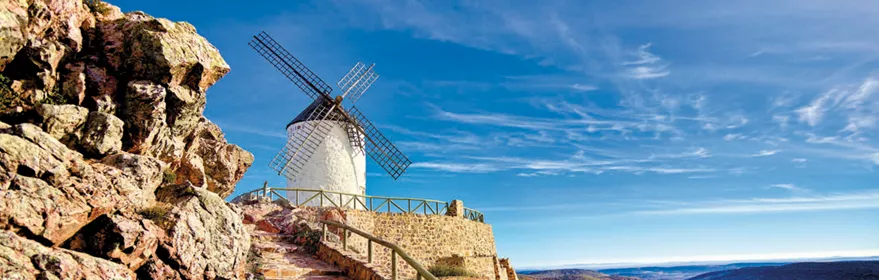 Subida a los molinos de Los Yébenes