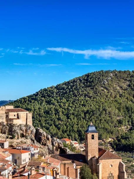 Vista general de Yeste