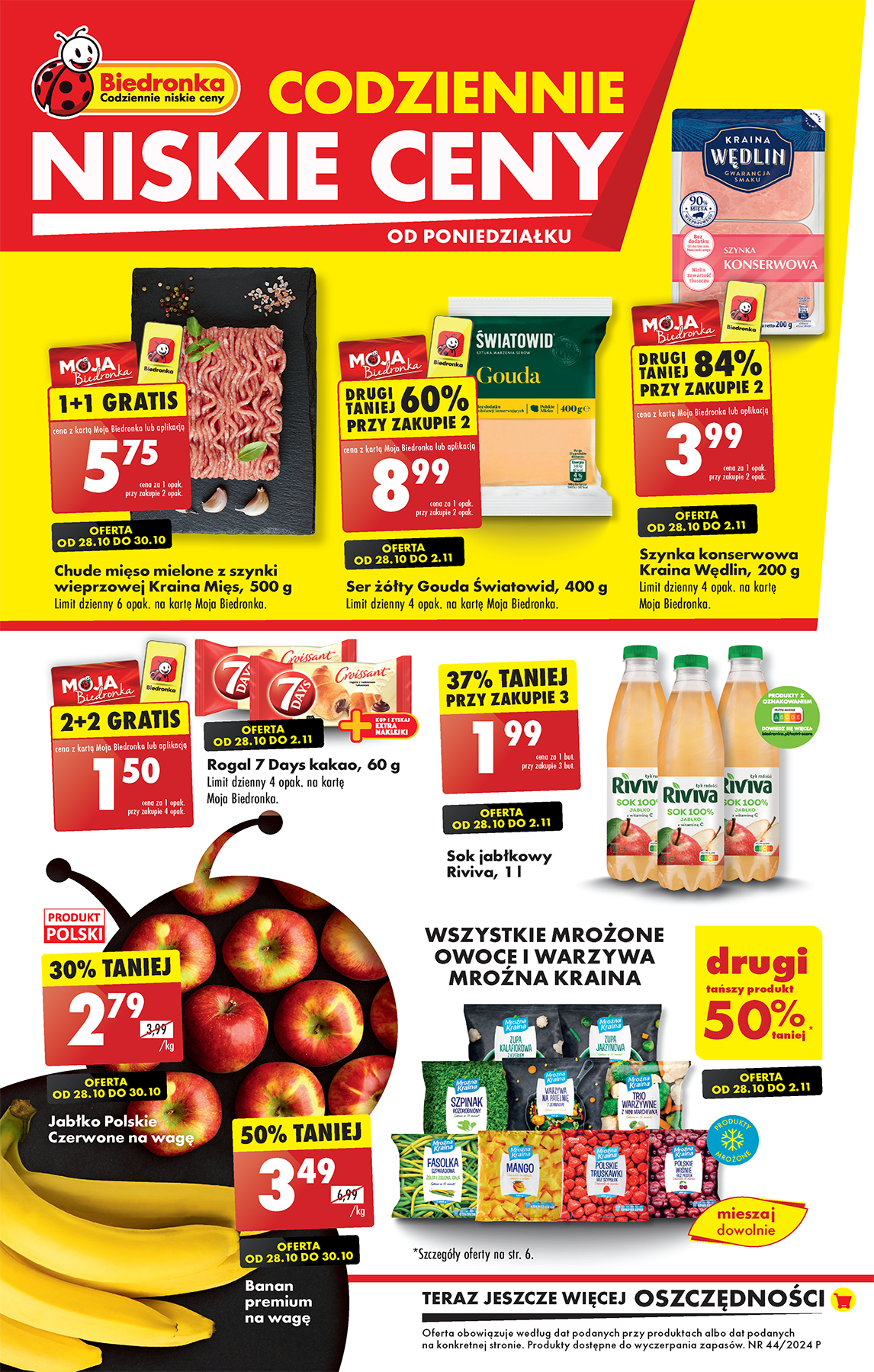 Gazetka - Biedronkowe oszczednosci P oferta od 28.10