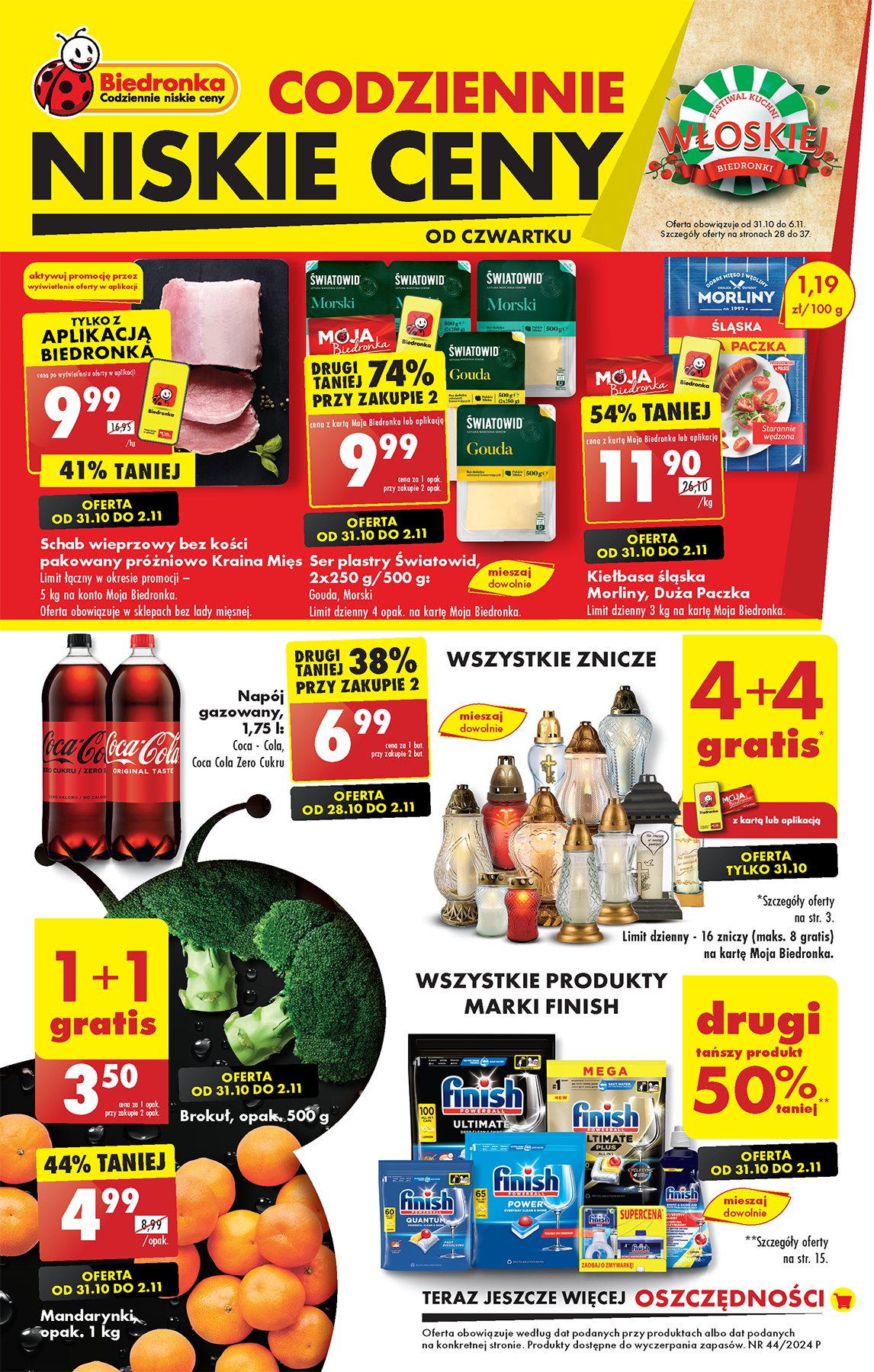 Gazetka - Biedronkowe oszczednosci P oferta od 31.10