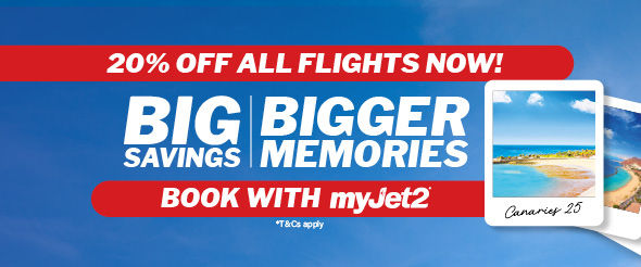 Join myJet2 for exclusive discounts and news