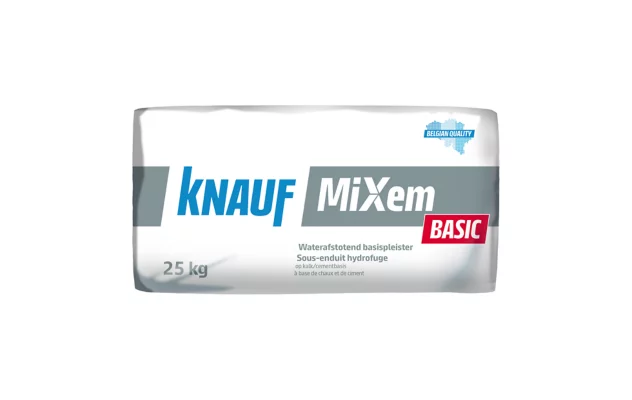 MiXem Basic : enduit à base de chaux et de ciment pour maçonneries | Knauf