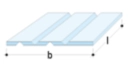 Knauf - 2+2-unverleimte V-Fräsungen 90Grad