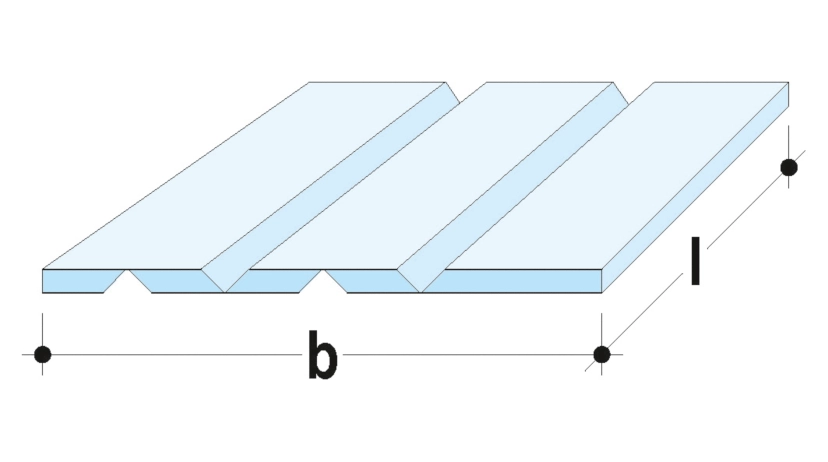 Knauf - 2 + 2 unverleimte V-Fräsungen 90° - 2+2-unverleimte V-Fräsungen 90Grad