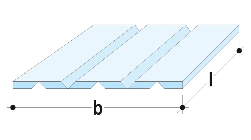 Knauf - 2 + 3 unverleimte V-Fräsungen 90° - 2+3-unverleimte V-Fräsungen 90Grad