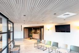 Knauf - Rold12 og Rold12 Fix - Rold12 acoustic ceiling tiles in clinic