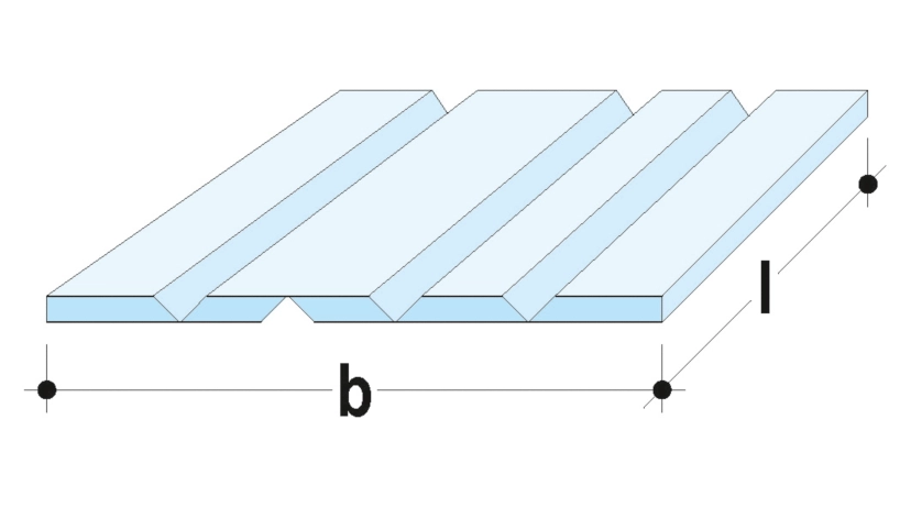 Knauf - 3 + 1 unverleimte V-Fräsungen 90° - 3+1-unverleimte V-Fräsungen 90Grad