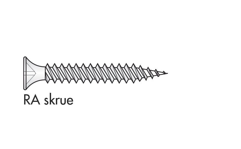 Knauf - RA Skruer  - RA skrue