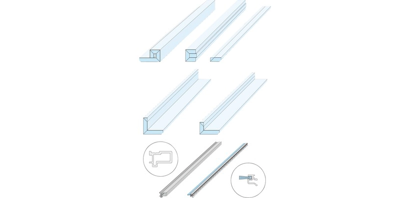 Knauf - Zargenlose Türlaibung für Glastürblatt - 4003982398956_Pocket Kit Zargenlose Türlaibung Kit für Glastürblatt_front_FDW 150