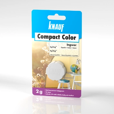 Knauf - Compact Color ingwer - 4006379074426_compact-color_front_2 g_ingwer