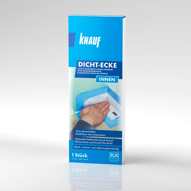 Knauf - Dichtecke innen