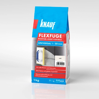 Knauf - Flexfuge Universal - 4006379104222_Flexfuge Universal_front_1 kg_weiß