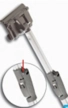 Knauf - Ръчен шлайфер - Tелескопична дръжка за нож за шпакловане 2 по 1 метър