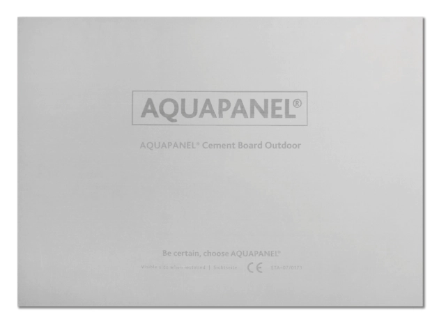 Knauf - AQUAPANEL® Cement Board Outdoor 12,5