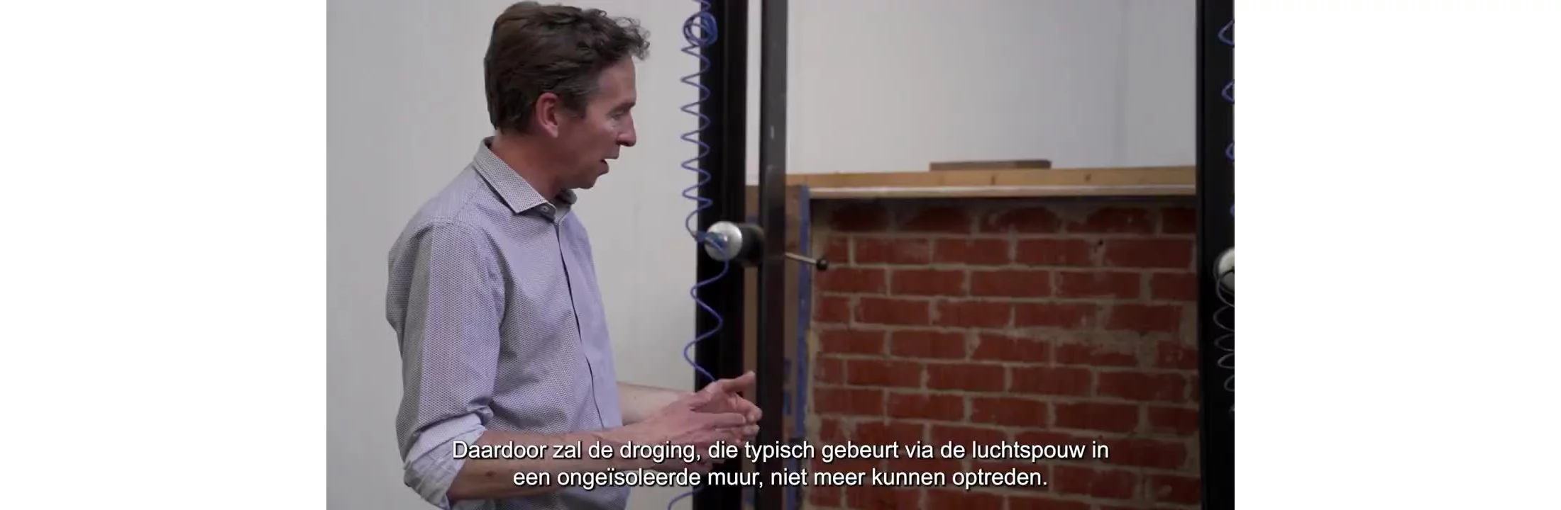 Video volledige vulling luchtspouw - Arnold Janssen Universiteit Gent