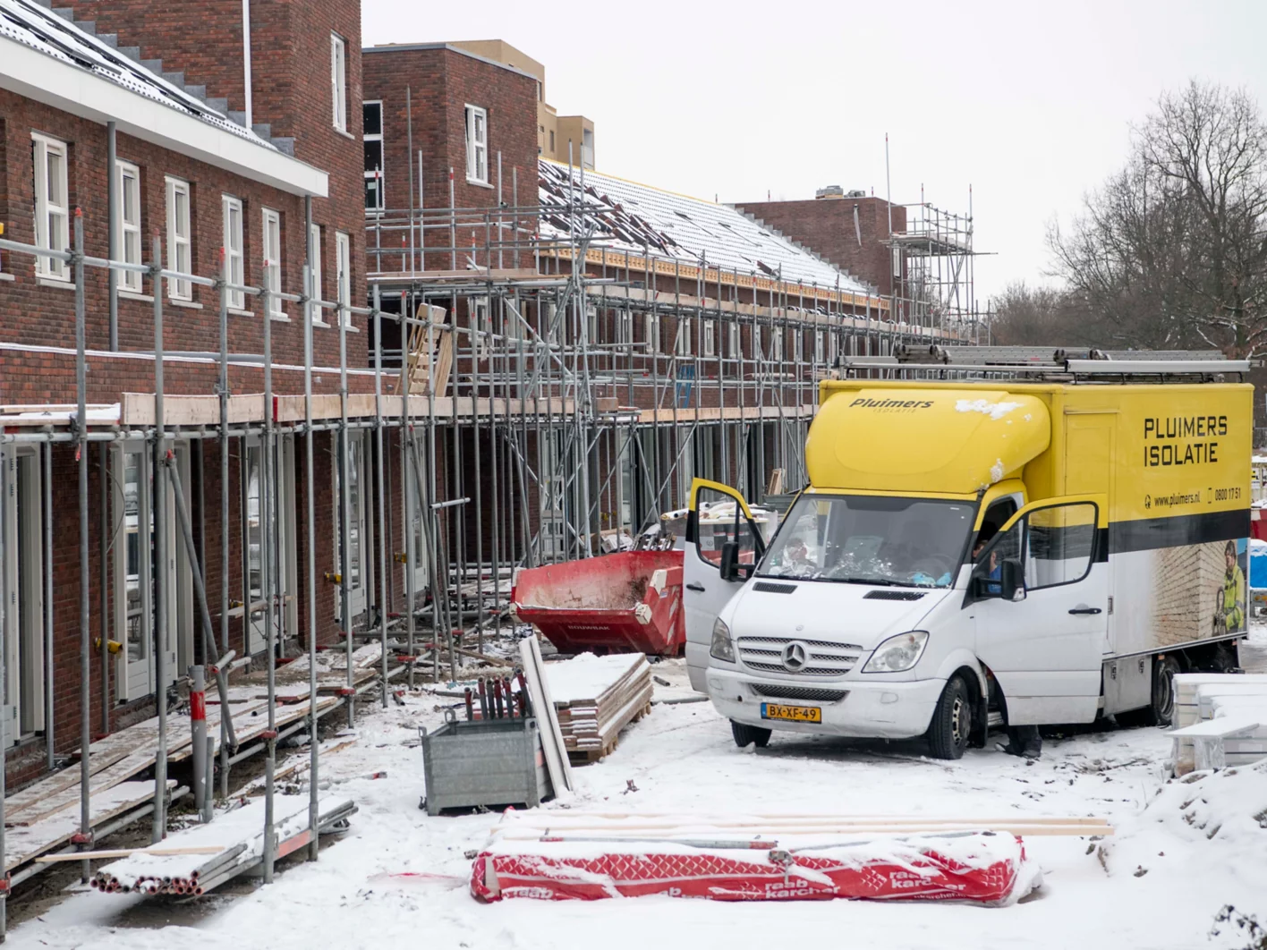 New Build Lelystad Wintertime