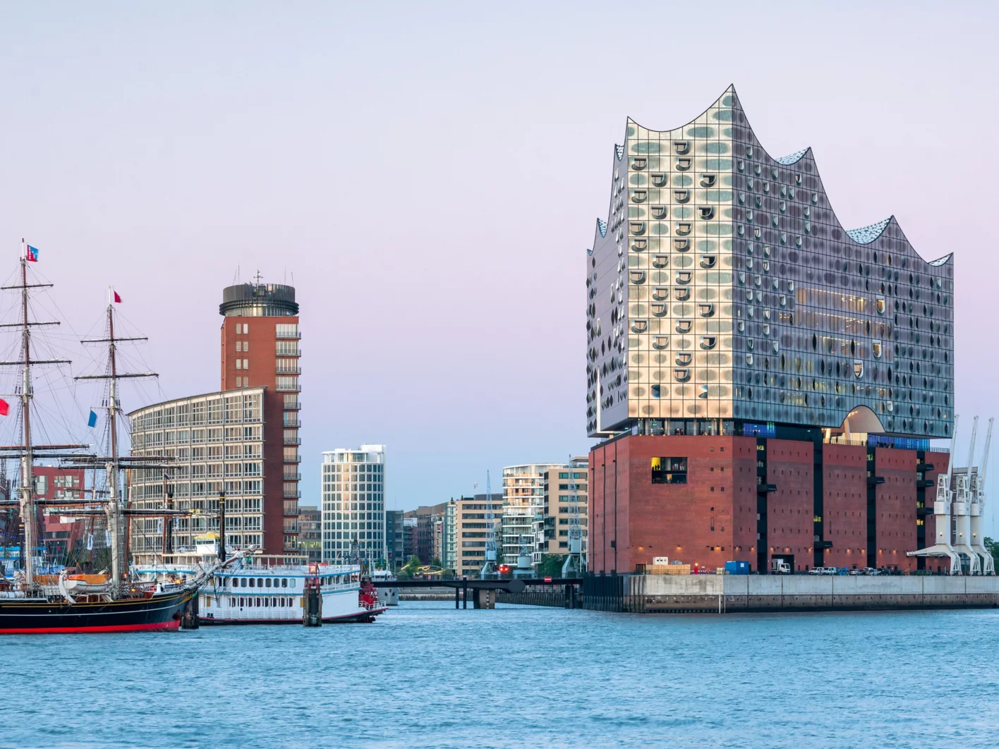 Elbphilharmonie concert hall in Hamburg Germany